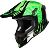 Just1 J12 Syncro Carbon Motocross Helmet,  black-green,  Size XS,  black-green,  Size XS