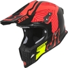 Just1 J12 Syncro Carbon Motocross Helmet,  black-red,  Size XS,  black-red,  Size XS