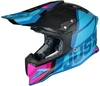 Just1 J12 Unit Carbon 1 Motocross Helmet 1,  black-blue,  Size L,  black-blue,  Size L