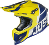 Just1 J12 Unit Carbon 1 Motocross Helmet 1,  yellow-blue,  Size XS,  yellow-blue,  Size XS
