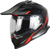 Just1 J14 Adventure Line Motocross Helmet,  black-orange,  Size XS,  black-orange,  Size XS