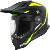 Just1 J14 Adventure Line Motocross Helmet,  black-yellow,  Size S,  black-yellow,  Size S