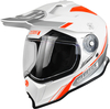 Just1 J14 Adventure Line Motocross Helmet,  white-red,  Size XS,  white-red,  Size XS