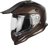 Just1 J14 Adventure Solid Motocross Helmet,  brown,  Size XS,  brown,  Size XS
