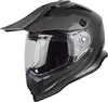 Just1 J14 Adventure Solid Motocross Helmet,  grey,  Size XS,  grey,  Size XS