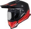Just1 J14-F Elite Motocross Helmet,  black-red,  Size XL,  black-red,  Size XL
