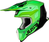 Just1 J18 Pulsar Motocross Helmet,  black-green,  Size XL,  black-green,  Size XL