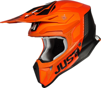 Just1 J18 Pulsar Motocross Helmet,  black-orange,  Size XL,  black-orange,  Size XL