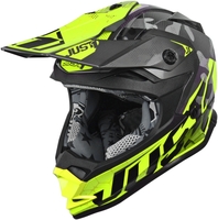 Just1 J32 Pro Kick Kids Helmet,  black-yellow,  Size M,  black-yellow,  Size M