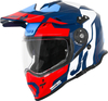 Just1 J34 Pro Tour Motocross Helmet,  red-blue,  Size XS,  red-blue,  Size XS