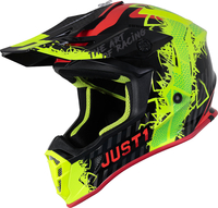 Just1 J38 Mask Motocross Helmet,  black-red-yellow,  Size S,  black-red-yellow,  Size S