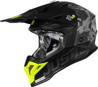 Just1 J39 Kinetic Motocross Helmet,  black-grey,  Size 2XL,  black-grey,  Size 2XL