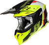 Just1 J39 Reactor Motocross Helmet,  black-red-yellow,  Size XS,  black-red-yellow,  Size XS
