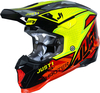 Just1 J40 Shooter Camo Motocross Helmet,  black-red,  Size XS for Men