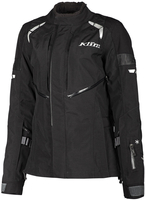 Klim Latitude Ladies Motorcycle Textile Jacket,  black,  Size 42 for Women,  black,  Size 42 for Women