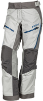 Klim Latitude Ladies Motorcycle Textile Pants,  grey,  Size 42 for Women,  grey,  Size 42 for Women