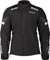 Klim Latitude Motorcycle Textile Jacket,  black,  Size 56,  black,  Size 56