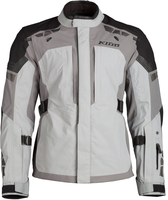 Klim Latitude Motorcycle Textile Jacket,  grey,  Size 28,  grey,  Size 28