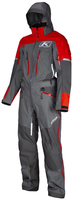 Klim Lochsa Rock One Piece Snow Suit,  grey-red,  Size M,  grey-red,  Size M