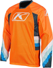 Klim Mojave 2023 Motocross Jersey,  white-blue-orange,  Size S