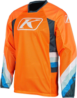 Klim Mojave 2023 Motocross Jersey,  white-blue-orange,  Size S