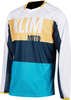 Klim Petrol Motocross Jersey,  white-blue-orange,  Size L,  white-blue-orange,  Size L