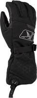 Klim PowerXross Gauntlet Snowmobile Gloves,  black,  Size L