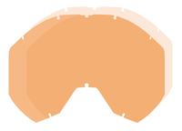 Klim Radius Pro Dbl Replacement Lens,  orange,  orange,  Size One Size