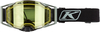 Klim Rage Fragment black/grey Snowmobile Goggles,  yellow