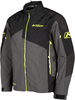 Klim Raptor GTX Motorcycle Textile Jacket,  black-grey-yellow,  Size XL