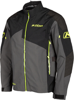 Klim Raptor GTX Motorcycle Textile Jacket,  black-grey-yellow,  Size XL