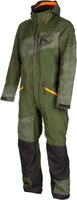 Klim Ripsa Camo 2023 One Piece Snowmobile Suit,  green-orange,  Size M