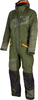 Klim Ripsa Camo 2023 One Piece Snowmobile Suit,  green-orange,  Size S