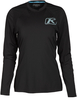 Klim Solstice -1.0 Ladies Long Sleeve Functional Shirt,  black,  Size L for Women