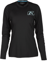 Klim Solstice -1.0 Ladies Long Sleeve Functional Shirt,  black,  Size L for Women