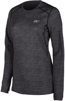 Klim Solstice 1.0 Ladies Functional Shirt,  black-grey,  Size L for Women,  black-grey,  Size L for Women