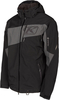 Klim Storm 2022 Snowmobile Jacket,  black-grey,  Size S
