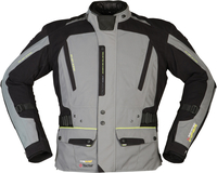 Modeka Viper LT Motorcycle Textile Jacket,  black-grey,  Size 6XL,  black-grey,  Size 6XL