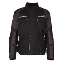 Modeka Westport Textile Jacket,  black-grey,  Size 3XL,  black-grey,  Size 3XL