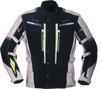 Modeka Winslow Motorcycle Textile Jacket,  black-grey,  Size 4XL,  black-grey,  Size 4XL