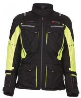 Modeka X-Renegade Textile Jacket,  black-yellow,  Size XS,  black-yellow,  Size XS