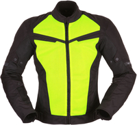 Modeka X-Vent Textile Jacket,  black-yellow,  Size M,  black-yellow,  Size M