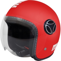 MOMO Baby Kids Jet Helmet,  red,  Size XS,  red,  Size XS