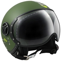 MOMO FGTR Baby Kids Jet Helmet,  green,  Size L,  green,  Size L