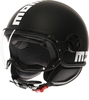 MOMO FGTR Classic Mono Jet Helmet,  black,  Size XL for Men