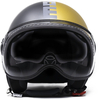 MOMO FGTR Evo Joker Jet Helmet,  grey-gold,  Size XL,  grey-gold,  Size XL