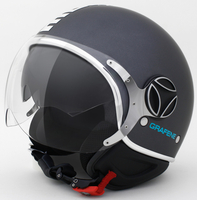 MOMO FGTR Graphene Jet Helmet,  silver,  Size XS,  silver,  Size XS