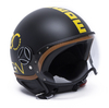 MOMO FGTR Heritage Jet Helmet,  black,  Size 2XS,  black,  Size 2XS