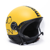 MOMO FGTR Heritage Jet Helmet,  yellow,  Size XL,  yellow,  Size XL