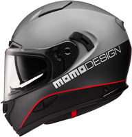 MOMO Hornet Helmet,  grey-silver,  Size M,  grey-silver,  Size M